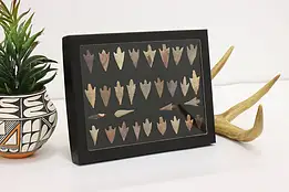 Indigenous Antique Arrowhead & Stone Point Collection, Case #44726