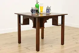 Farmhouse Antique Mission Craftsman Tavern Pub Game Table #54714