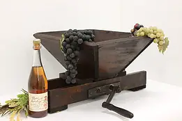 Industrial Salvage Antique Wine Grape Macerator, Red Cross #56146
