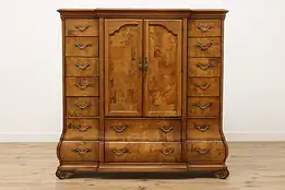 French Design Vintage 16 Drawer Chifferobe or Wardrobe #50263