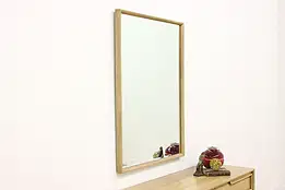Midcentury Modern Vintage Walnut Wall Mirror, Martinsville #56293