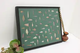 Indigenous Antique Arrowhead & Stone Point Collection, Case #55921