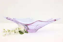 Murano Venetian Italian Purple Glass Centerpiece Sculpture #48748