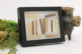 Indigenous Antique Stone Artifacts Collection in Case #44758