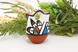 Native American Jemez Pueblo Vintage Wedding Vase, Yepa #54735