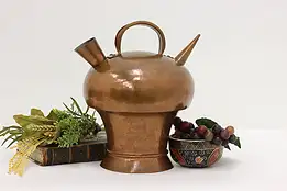 Middle Eastern Antique Copper Watering Can Kettle or Teapot #55470