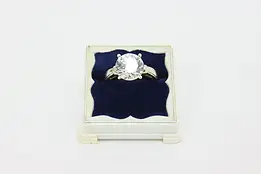 Sterling Silver Round CZ Solitaire Ring – Size 7 #57047