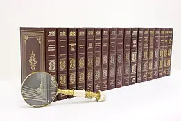Set of 18 Vintage Harvard Classics Leather Books, Elliot #55882