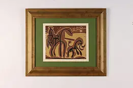 Picador et Taureau Vintage Art Print Pablo Picasso 25.5" #57227