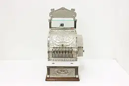 National Antique Nickel Barber or Candy Store Cash Register #57576