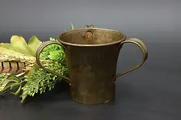 Russian Farmhouse Antique Brass Loving Toasting Cup, Tula #58357