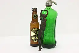 Art Deco Antique Cast Iron Dancer Sculpture Bottle Opener #56969