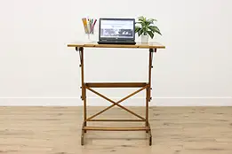 Farmhouse Industrial Vintage Artist Drafting Desk or Island #57972