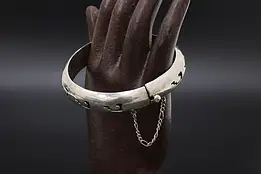 Mexican Pierced Stainless Steel 7.5" Bracelet #58176