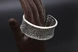 Woven Sterling Silver Cuff Bracelet #58177