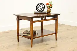 Midcentury Modern 1960s Vintage Walnut Coffee Table Lane #58287