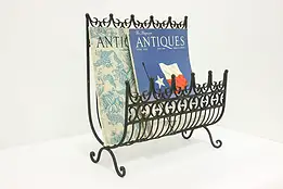 Victorian Design Vintage Iron Magazine or Music Stand #58428