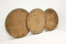 Set of 3 Vintage Regina Music Box 15.5" Discs "Maryland" #58977