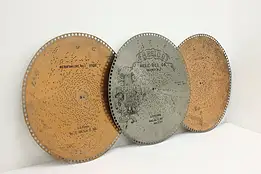 Set of 3 Vintage Regina Music Box 15.5" Discs "Marseillaise" #58976