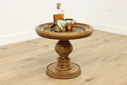 Copper Top Vintage Coffee Chairside or End Table Thomasville #57185