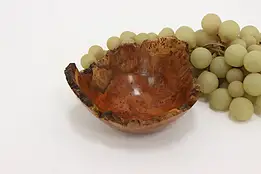 Cherry Burl Live Edge Jewelry or Trinket Bowl S Miller #59079