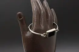 Sterling Silver & Onyx Bracelet #58506