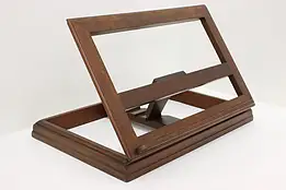 Tabletop Vintage Adjustable Book, Bible Album Stand, Drexel #57197