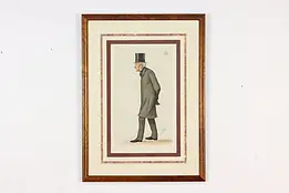 Duke of Northumberland Engraving 1884 Vanity Fair 21.5"  #58971