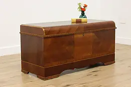 Art Deco Vintage Waterfall Design Cedar Chest Lane #58547
