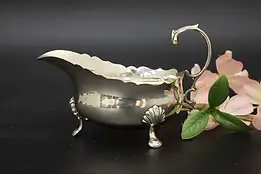 Victorian Antique English Sterling Silver Mini Sauce Boat #57597