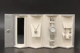 Stainless Steel 4 Pc Jewelry Set w/ Presentation Box #57958