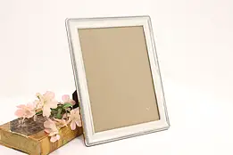 Vintage Silverplate 7x9 Easel Picture Frame, Italy #58774