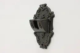 Victorian Antique Cast Iron Match or Toothpick Holder Wilton #59497