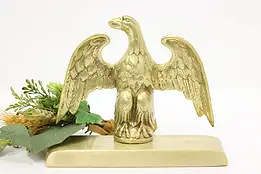 American Eagle Vintage Brass Bookend Sculpture, Virginia MC #59412