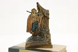 Pirates Antique Bronze Clad Bookend Sculpture, Pompeian #59578