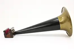Victorian Antique Phonograph Witch Hat Horn & Phone Stand #60242