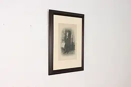 Mr. Pecksniff Antique Chuzzlewit Dickens Print, Barnard 20" #59829