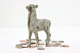 Farmhouse Antique llama Sculpture Coin Bank #59968