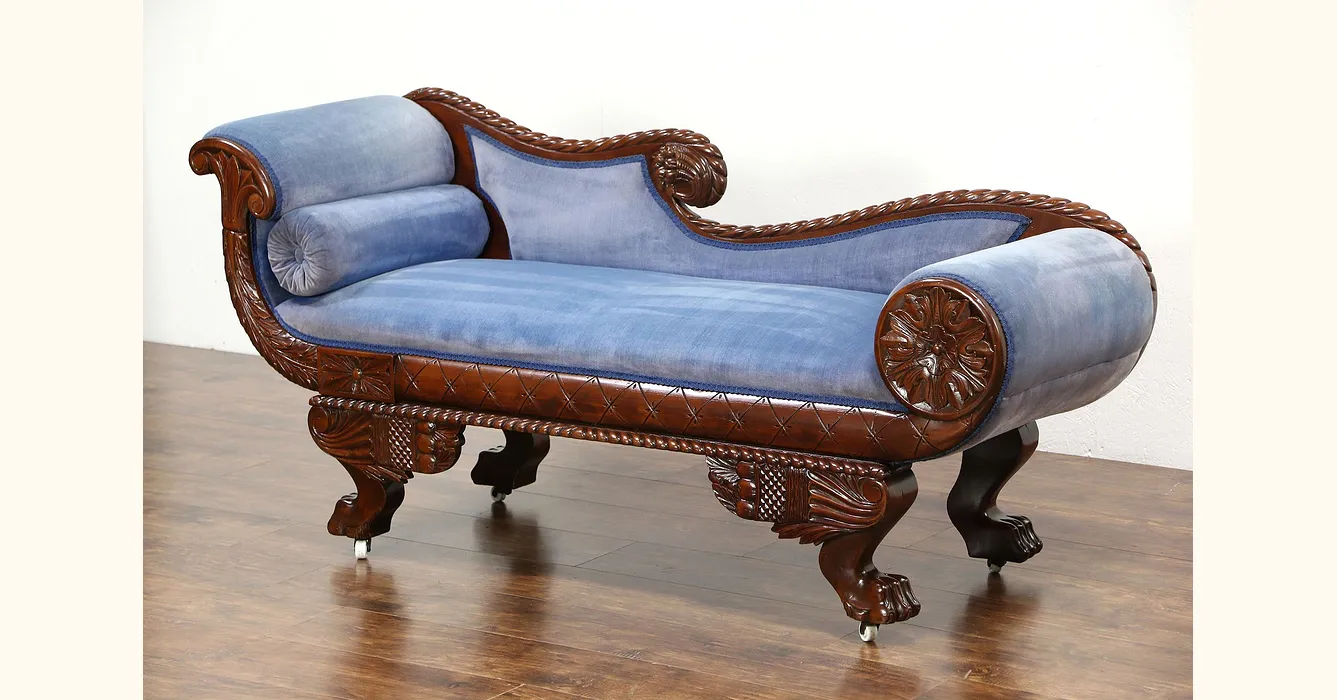 Recamier chaise lounge deals