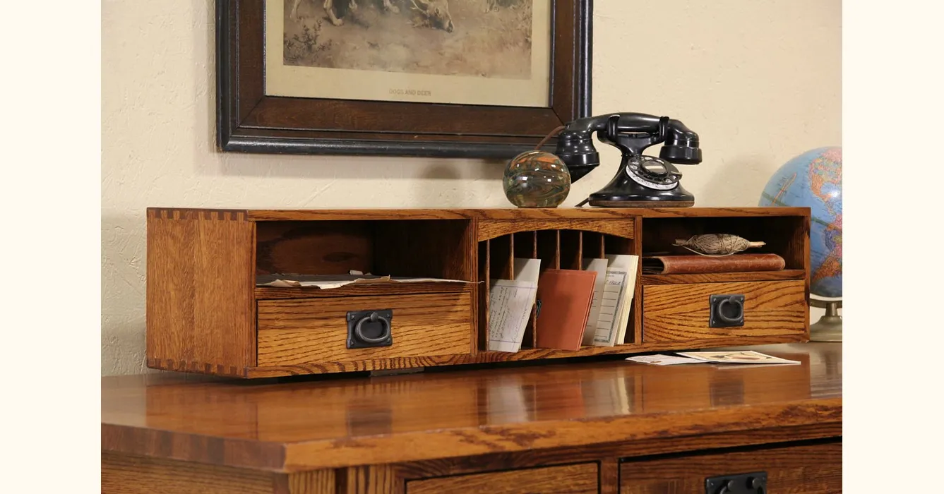 Michaels for Restoration Hardware Craftsman Desktop File