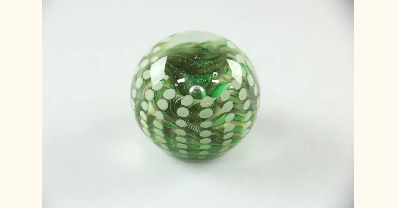 Jacques 1984 Blown Glass Paperweight