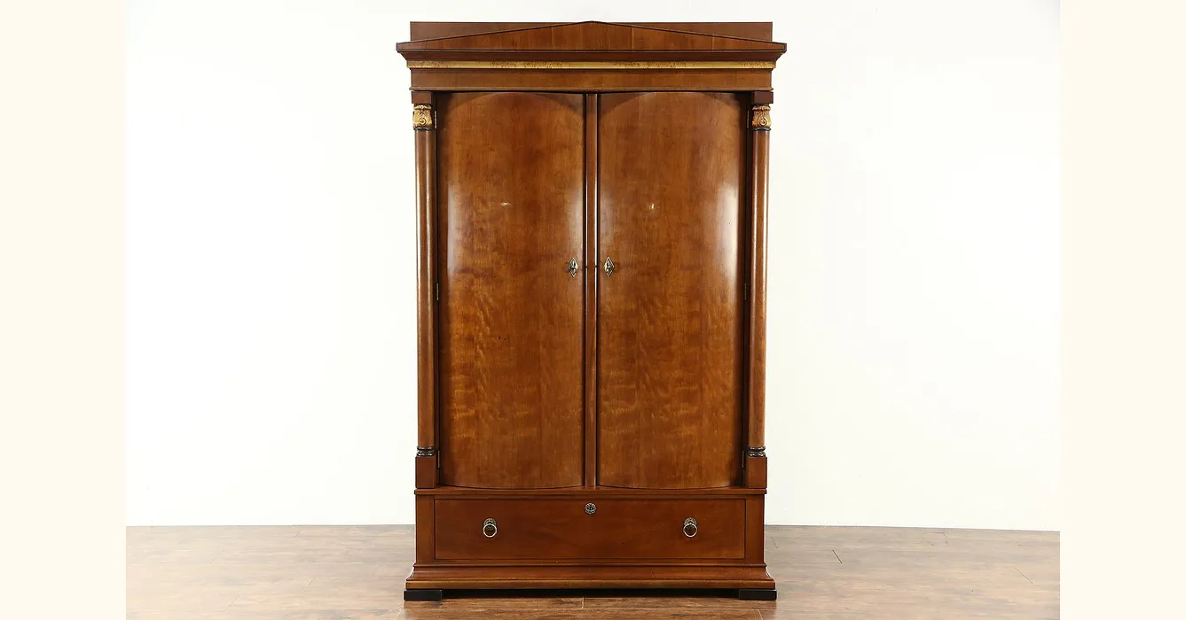 Henredon discount entertainment center