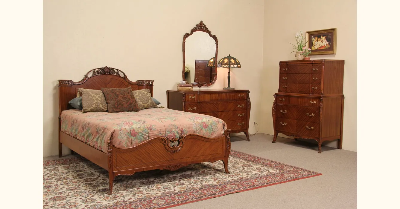 vintage style bedroom sets