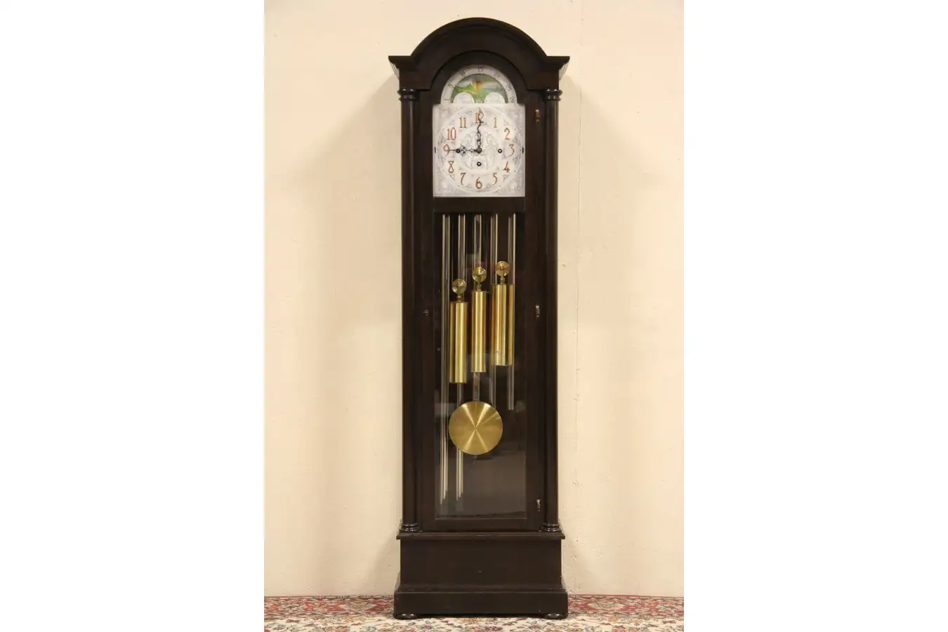 Tall Case Grandfather Clock, 1925 Westminster Tube Chime