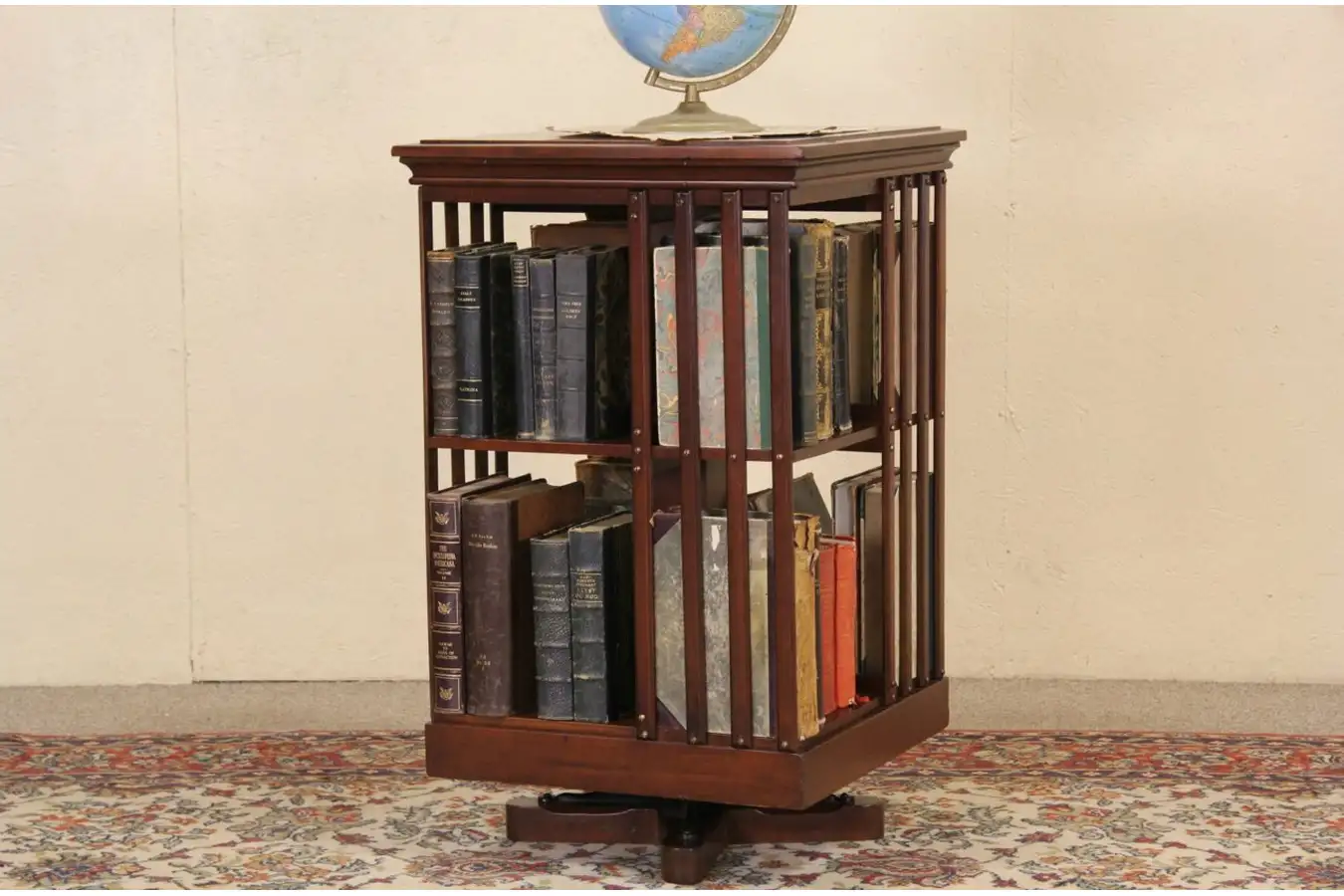 Danner 1900 Revolving Chairside Spinning Bookcase
