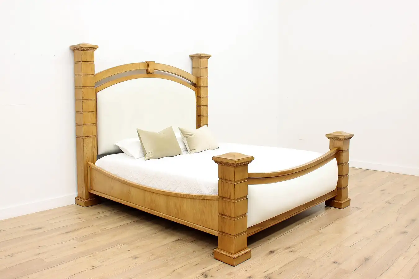Main image of Drexel Insignia Vintage King Size Bed, New Suede