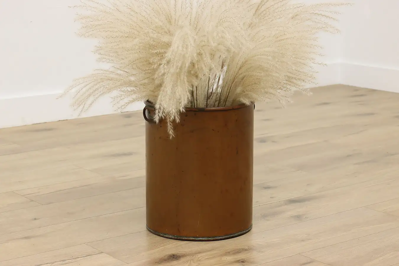 Main image of Farmhouse Antique Copper Pot, Kettle or Planter