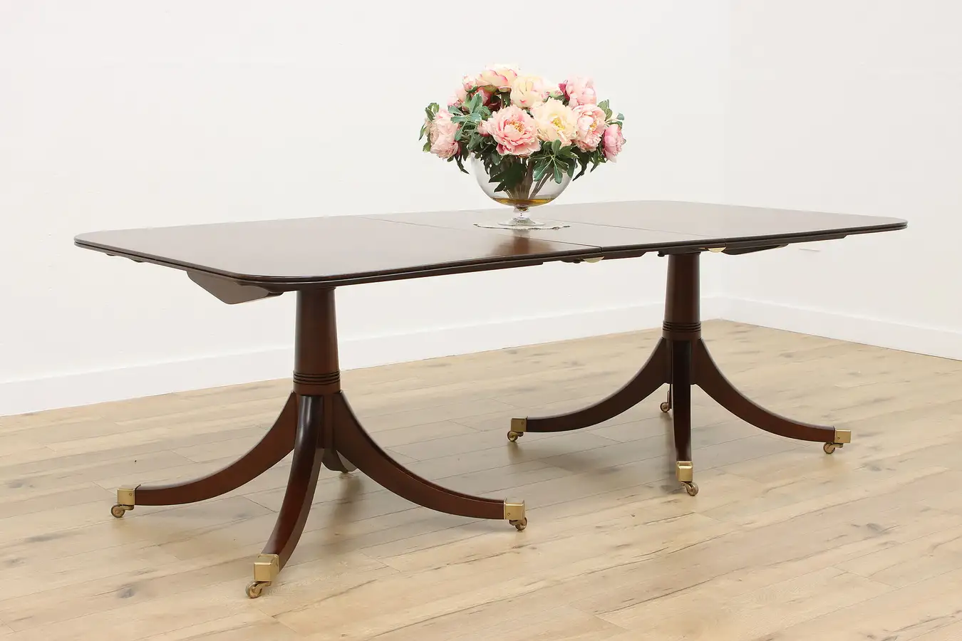 Main image of Georgian Vintage 7.5' Mahogany Tilt Top English Dining Table