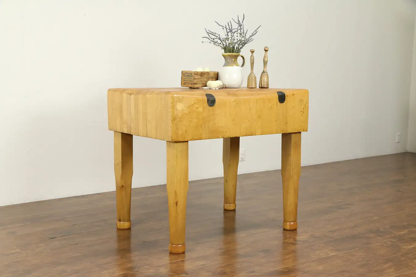 Main image of Country Maple Antique Butcher Chopping Block