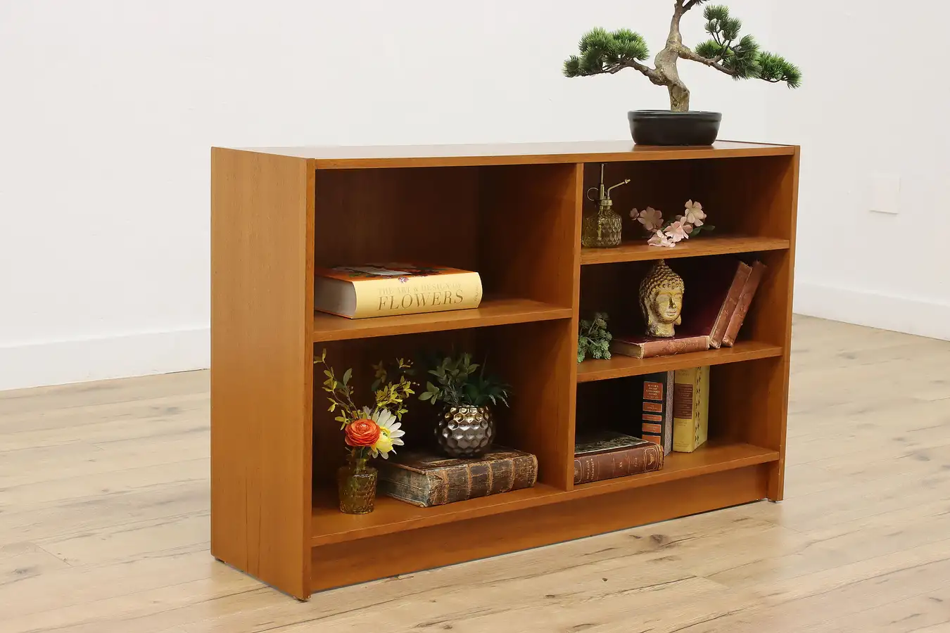 Main image of Midcentury Modern Vintage Teak Bookshelf & TV Console